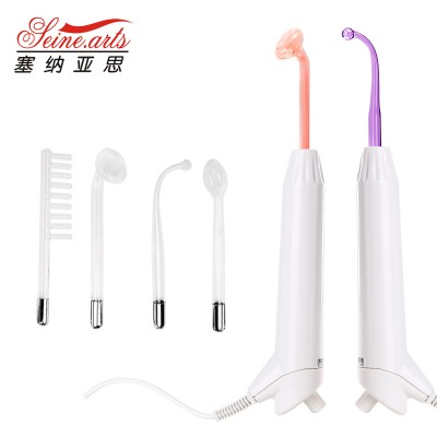 Portable High Frequency Wand Skin Tightening Wrinkles Remover Beauty Therapy Puffy Electrotherapy Device  (LW-018)